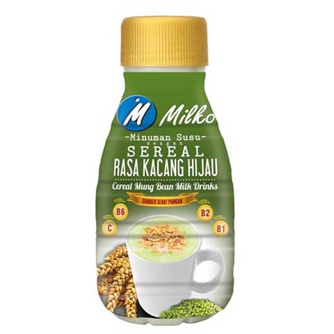 MILKO SEREAL KACANG HIJAU BTL 200 ML